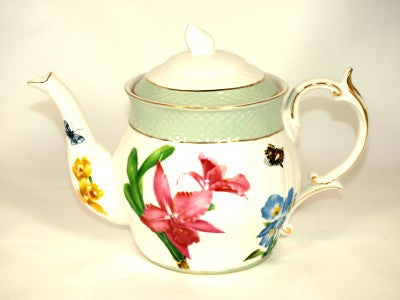 Orchid Medley Teapot