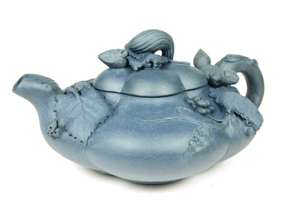 Squirrel on the Grapevine Yixing Teapot